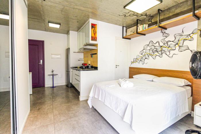 BK407 - Aconchegante Studio | metrô República