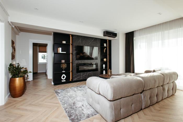 SkyView Apartment Unic, Select, Ultimul Etaj, Confort Premium în Royal Town Copou