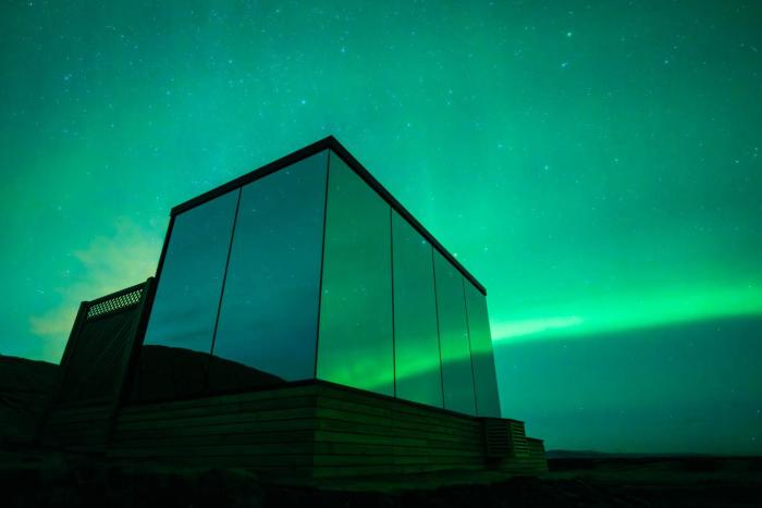 Glacial Glass Cabin