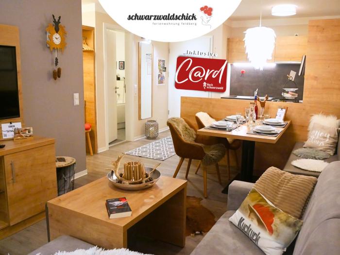 FeWo Schwarzwaldschick Feldberg I Direkt an der Piste I Whirlwanne I Tiefgarage I Skipass vergünstigt