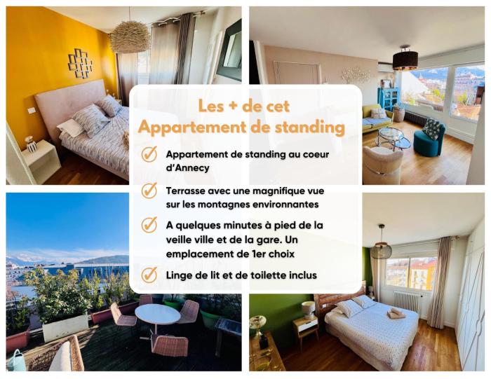 Le photographe- Appt de standing entre gare et lac