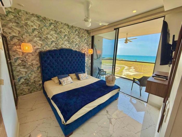 Lujoso apto con vista al mar, en salinas del mar