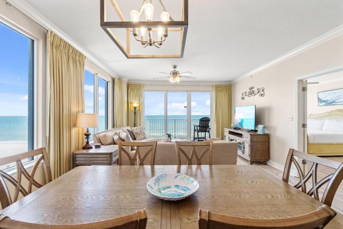 Gulf-Front Corner Unit! Stunning Coastline Views! by Dolce Vita Getaways PCB