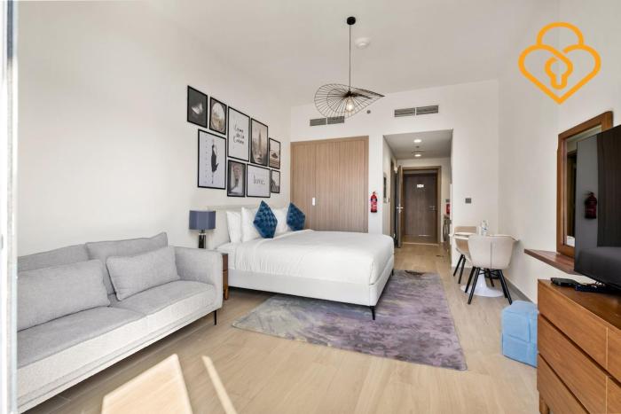 Keysplease Studio Azizi Riviera Near Downtown, Meydan One