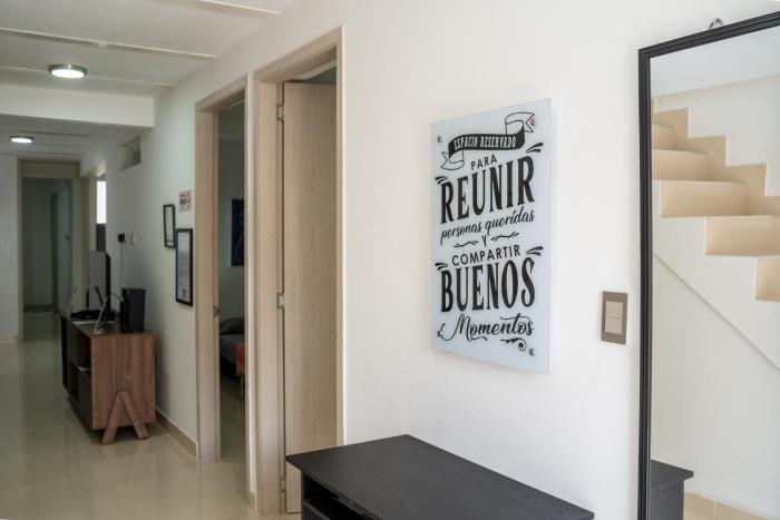 ALQUILOAPARTAMENTO COMPLETO con ZONA PRIVADA SOCIAL BARBECUE BBQ para FAMILIAS-3 HABITACION-2 duchas