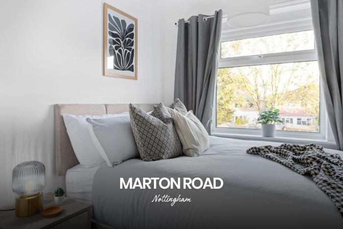 Vibrant and Cosy 3-Bed Home in Nottingham by Renzo, Perfect for Contractors, Free Parking!