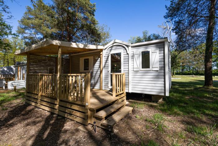 Mobil Home climatisé, 2 ch, 5 pers, Wifi 30 mn du grand parc dattraction Puy duFou
