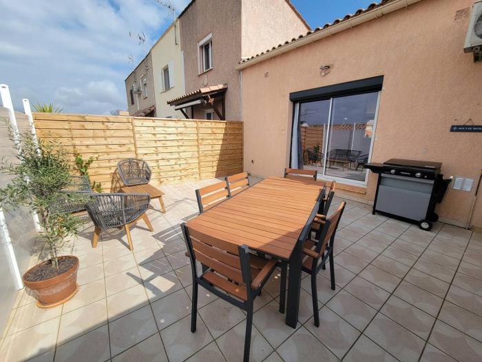 Belle villa climatisée avec Wifi, 2 chambres et jolie terrasse aménagée, à 3km de la plage à PORTIRAGNES LXCHARD7