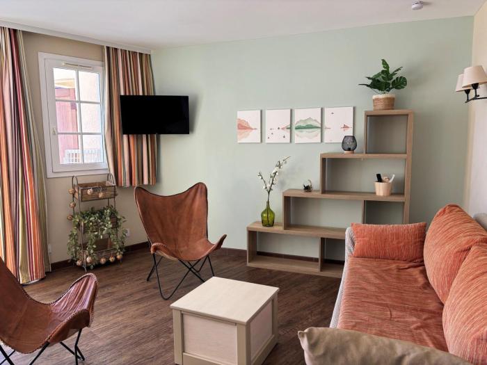 Cap Esterel: Duplex 3 pièces vue mer, climatisation - FR-1-504-658