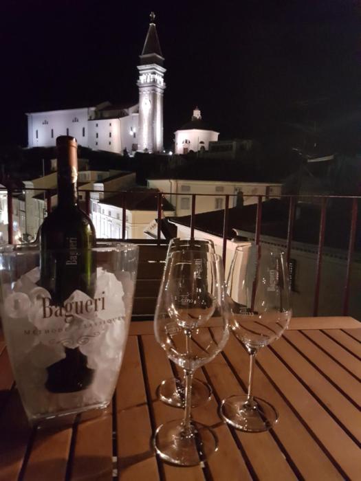 Apartment Tartini Piran exclusive rooftop penthouse