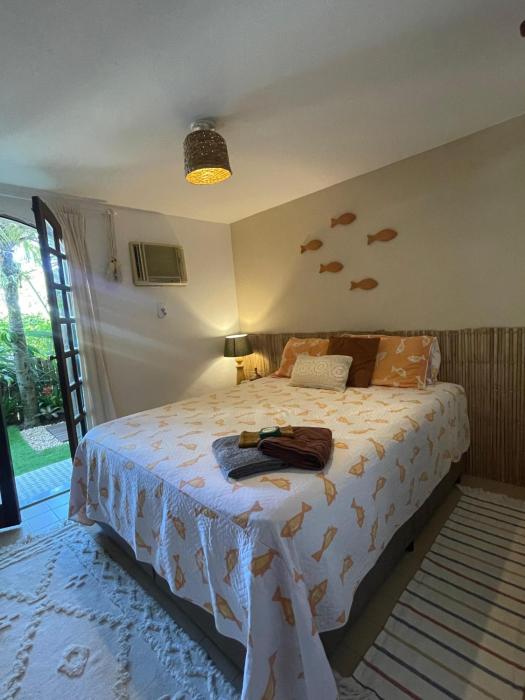 Suite privativa na praia da Barra!