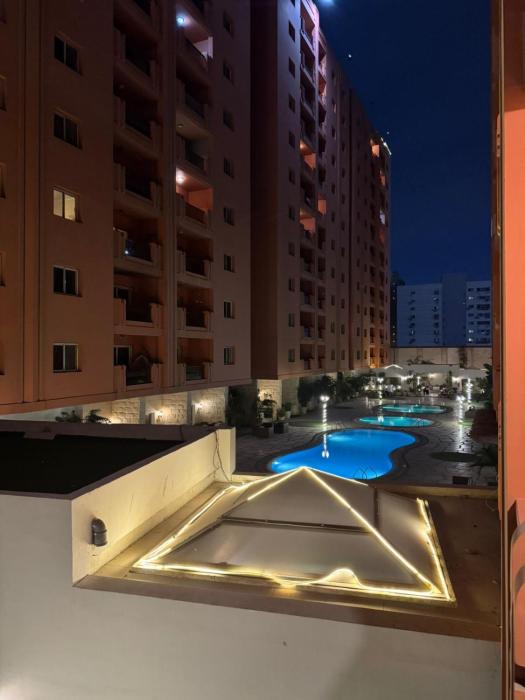 استوديو فندقي بكمبوند دلتا ستارز بجوار سيتي ستارز