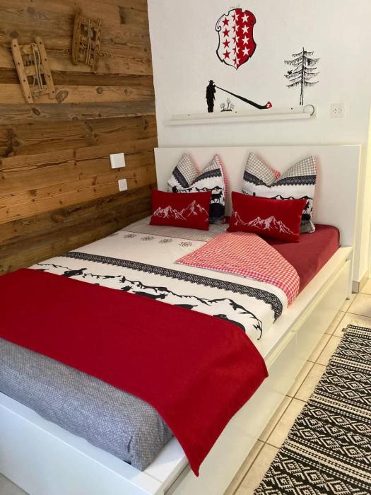 House St-George Studio Alpine with terrace and view on village