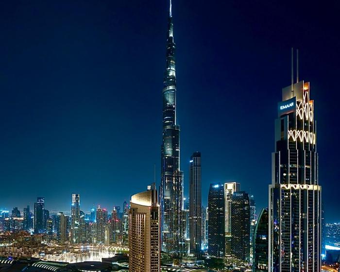 Peaceful Dunes 1 - Burj Khalifa & Dubai Mall