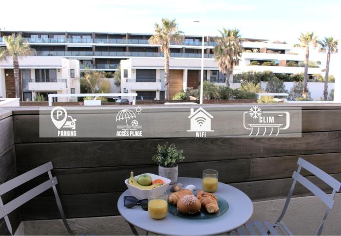 Playa Serena - Carnon Plage - Accès direct plage - Parking privé