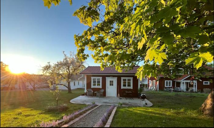 Gästhus med bastu & AC, 5 bäddar