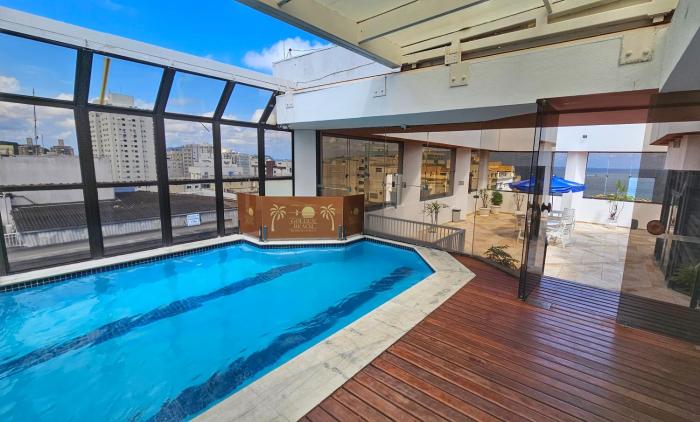 Flat - Piscina e Lazer - Praia das Pitangueiras