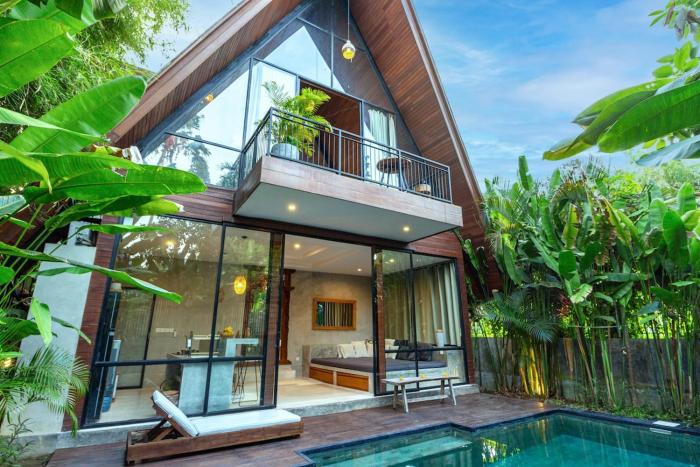 A Rustic Tropical Getaway with an Industrial Flair