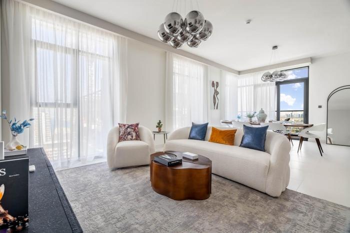 Luxury Penthouse Retreat - Private Beach, Breathtaking Palm and Marina Views