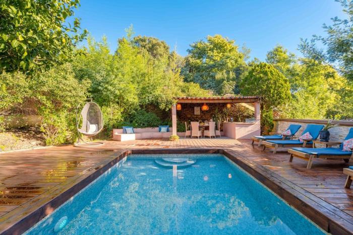 Maison Piscine Chauffée Privée a 200 mn de la Plage