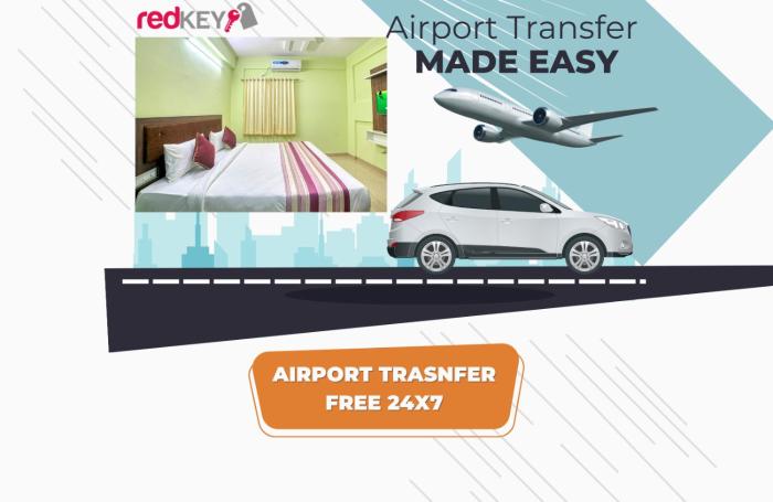 Redkey Inn Transit Hotel - Free Airport pick up & 24x7