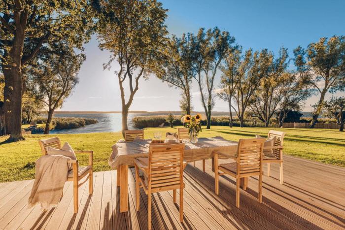 Watermark Usedom - Premium Ferienhaus direkt am Wasser mit eigener Badestelle