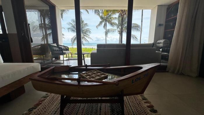 Casa na areia a beira mar