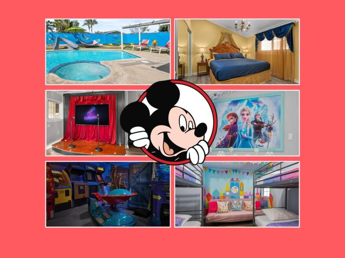 Mickeys House - Heated Pool, Slide, Golf, Karaoke and More