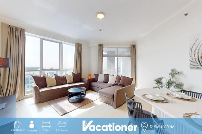Vacationer Holiday Homes I Sophisticated 2 Bedroom Apartment I High Floor I Scenic Skyline Escape