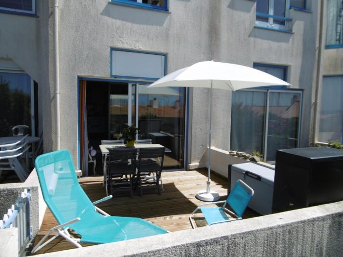 Rez-de-jardin 4 pers proche plage et port Noirmoutier - FR-1-823-32