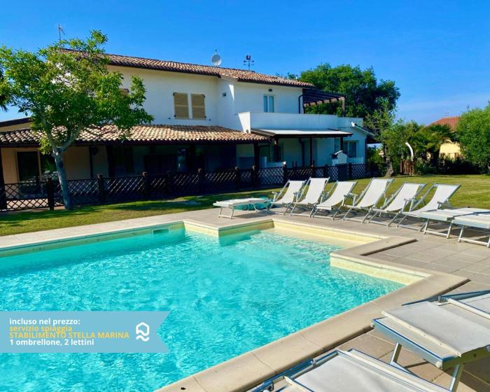 VIVA4 - Numana, nuovo trilocale in villa con piscina