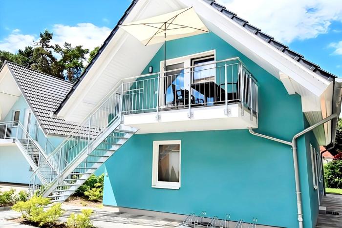 Seeurlaub Müritz - Fewo Morgensonne OG nur 350 m zum Strand