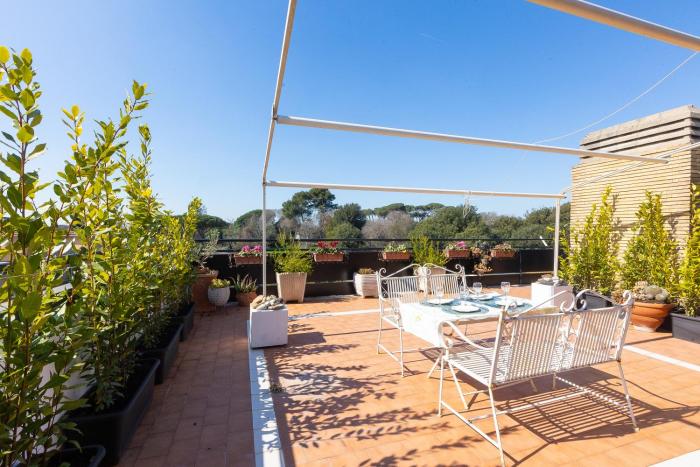San Pancrazio Penthouse by Rental in Rome