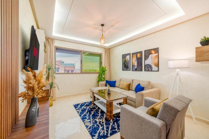 Cozy Studio with Mountain View in Gueliz, Marrakech