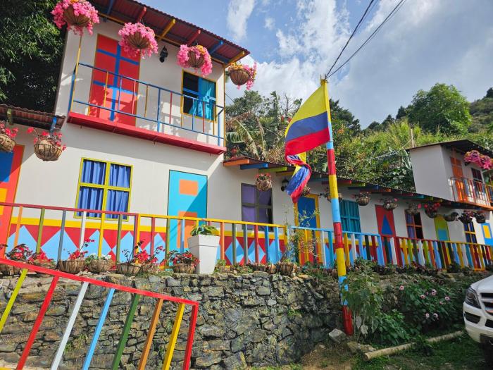 Cabaña Parque Arvi vista panorámica