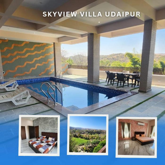 Skyview Villa Udaipur 2 with private pool 5BHK villa