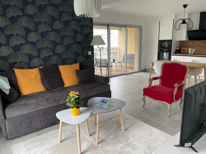 Appartement cosy 3 pièces port de Perros Guirec