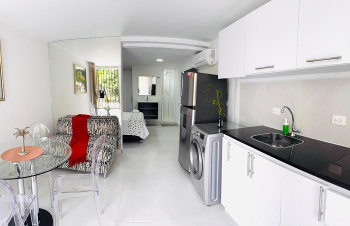 Estudio con buena ubicación y aire acondicionado