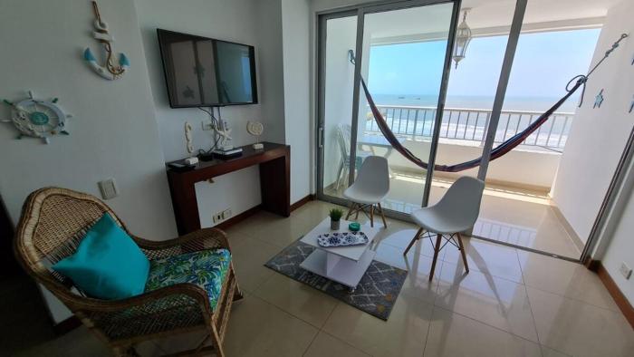 Oceanfront apartment in Cartagena