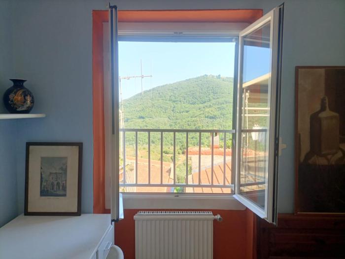 La casa colorata con vista