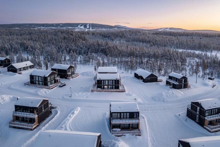 Luxury apartment, 8 beds, sauna, 10 min to ski slopes