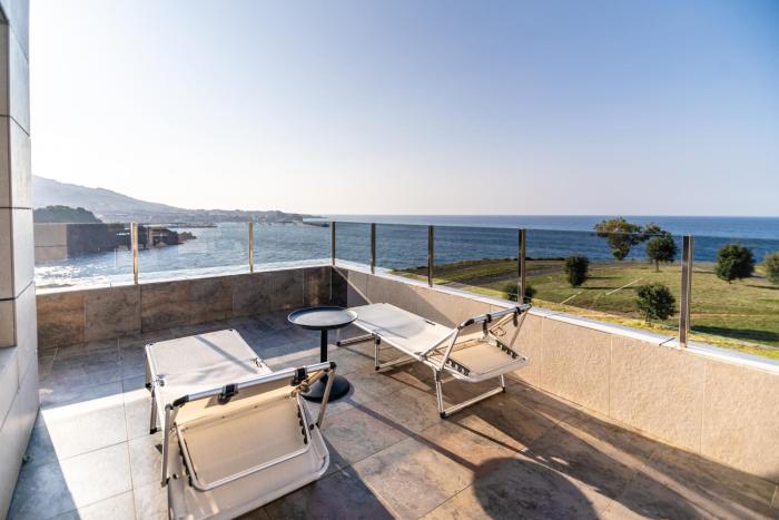 Chalet junto al mar