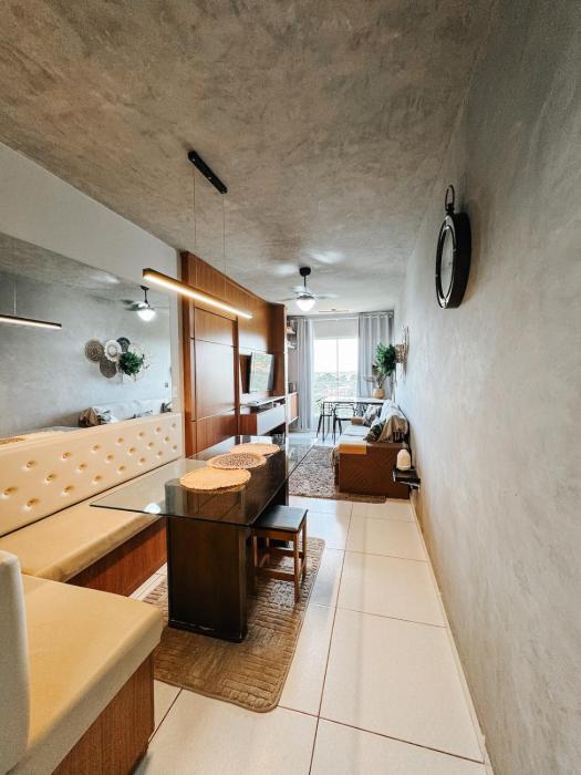 Apto em condomínio, vista lagoa