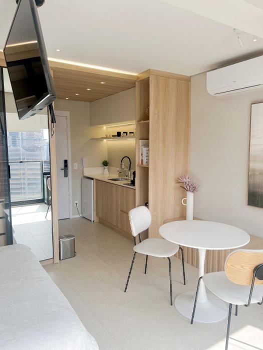 Studio Sofisticado 230m do metrô Brooklin