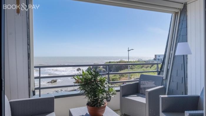 appartement vue mer sur la corniche ST Hilaire de riez résidence Sémaphore