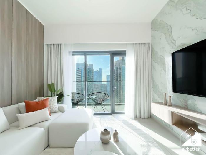 Burj Royale Elegance Cityscape from Your Balcony