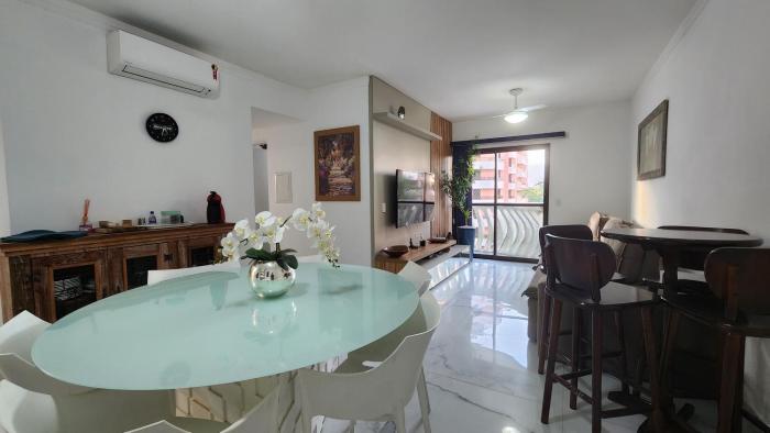 Ocean Park - 2 Dorms, 2 Banheiros, Ar Condicionado - Lazer com Tênis, Beach, Futebol, Sauna, Playground e Churrasqueira a 100m da Praia