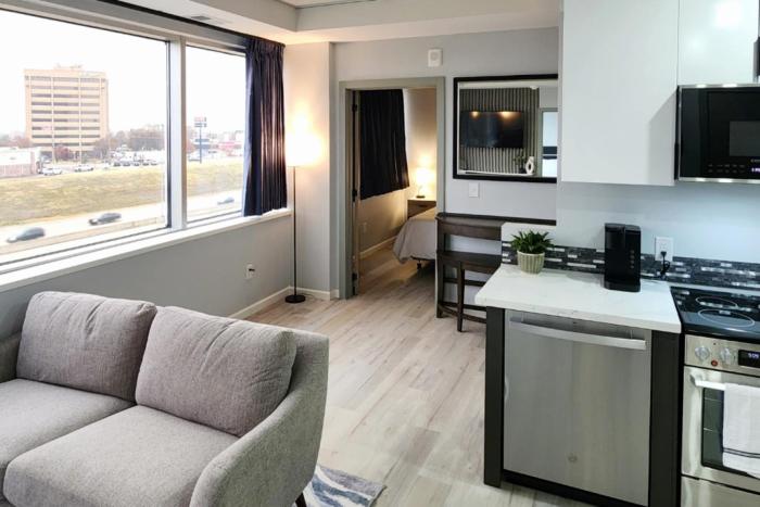 Modern Two Bedroom Apartment with City Views