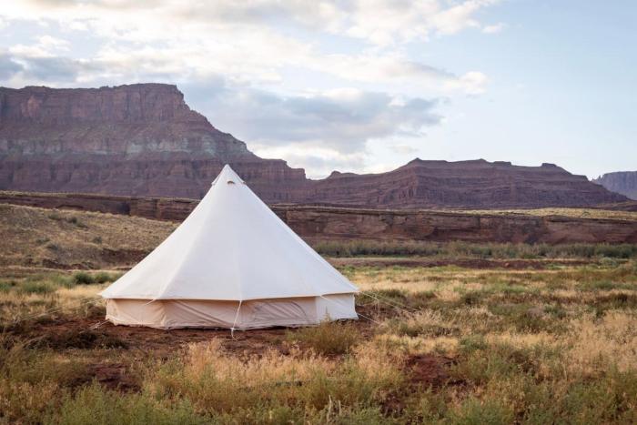 Glamping Family Tent At Private Riverside Ranch