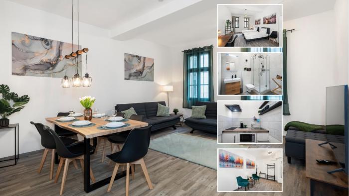 Nexstay Erlangen Zentrum Komfort für Familien & Gruppen für 6 Gäste